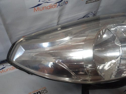 Farol Direito Cromado Renault Sandero 12/16 Usado 4837