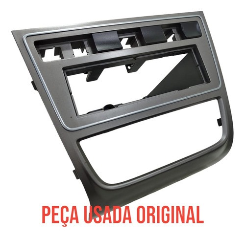 Moldura Painel Central Rádio Vw Gol Saveiro Voyage G5 08/ 18