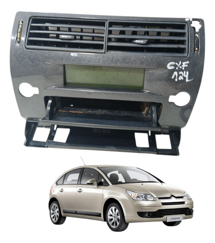 Moldura Difusor Ar Central Citroën C4 2011 Com Detalhe (ap)