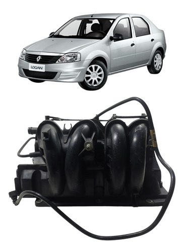 Coletor Admissão Renault Logan 1.6 8v 2009 (al)