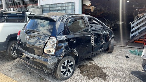 Sucata Toyota Etios Hatch 1.5 Manual 2017 Retirada Peças