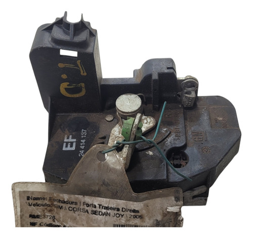 Fechadura Traseira Direita Gm Corsa 1.0/ 2005 (al) Cxf 84