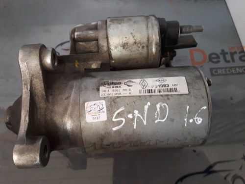 Motor Partida Arranque Sandero Duster 1.6 Original 