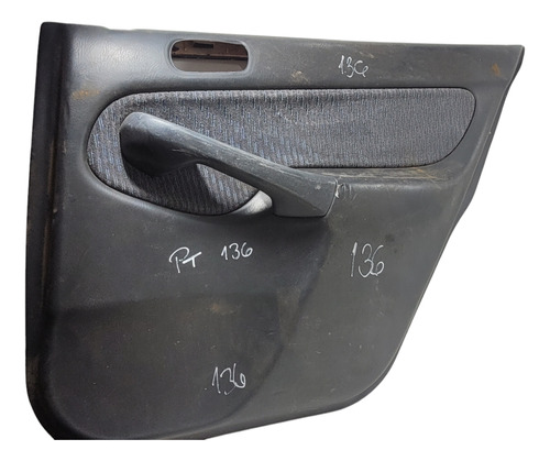 Forro De Porta Traseira Direita Honda Civic/ 2000 (al) Pt136