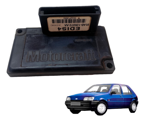 Módulo Injeção Fiesta 1.6 1994 1995 91ab12k072aa Edis4
