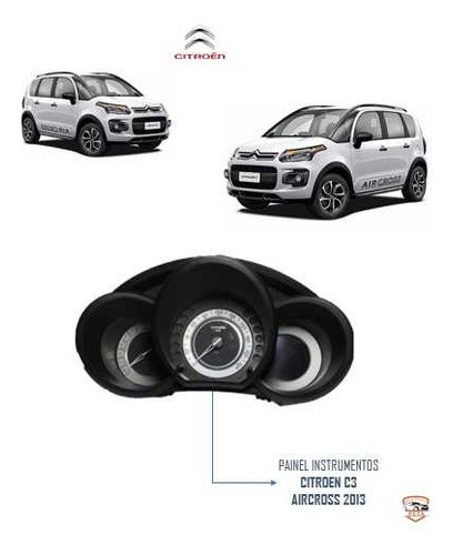 Painel Instrumentos Citroen C3 Aircross 2013 9677120480