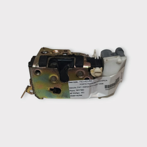 Fechaduraporta Traseira Esquerda Fiat Siena 2001 2007