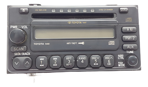 Radio Original Toyota Corolla Ano 2003 A 2008
