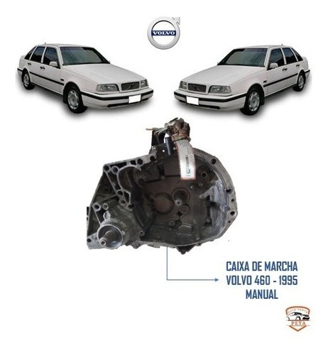 Caixa Câmbio Manual Volvo 460 Glt 2.0 1994 1995 1996