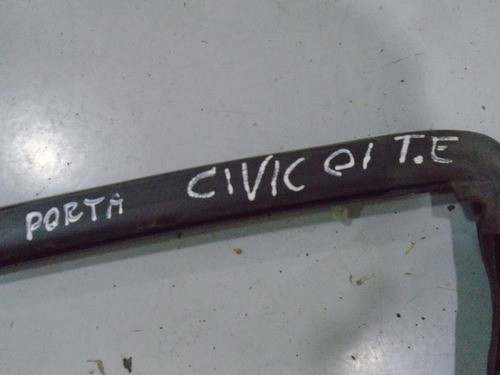 Borracha Porta Traseira Esquerda Civic 2001 A 2006