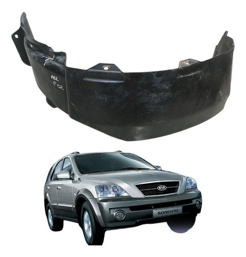 Parabarro Diant. Esq. Kia Sorento 2006 Com Detalhe (ap)