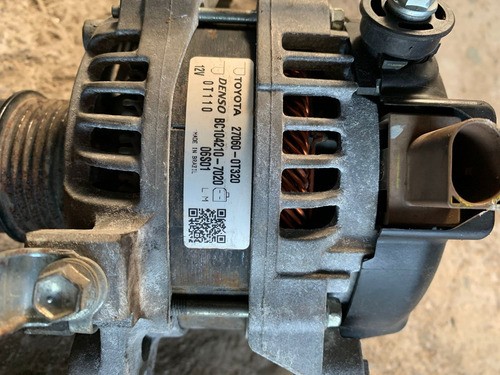 Alternador Toyota Corolla 2015 Denso Bc104210-7020 Usado