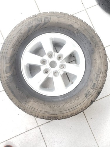 Roda Pneu Estepe Aro 16 Mitsubishi L200 Triton Dakar 5x139.7