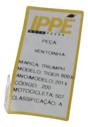 Ventoinha Triumph Tiger 800xca (507) 2014