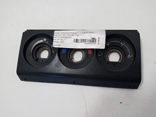 Moldura Do Comando De Ar Fiat Tipo 1.6 Ie 1995 Original