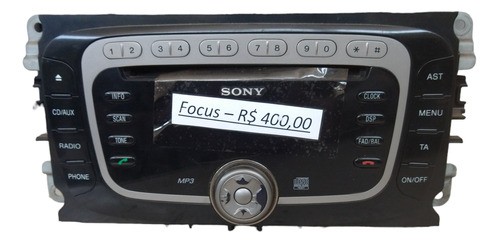 Aparelho Som Rádio Focus 2008 2009 2010 2011 2012