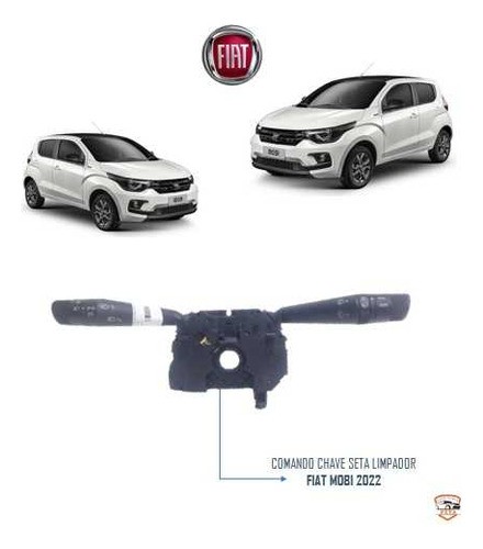 Comando Chave Seta Limpador Fiat Mobi 2022