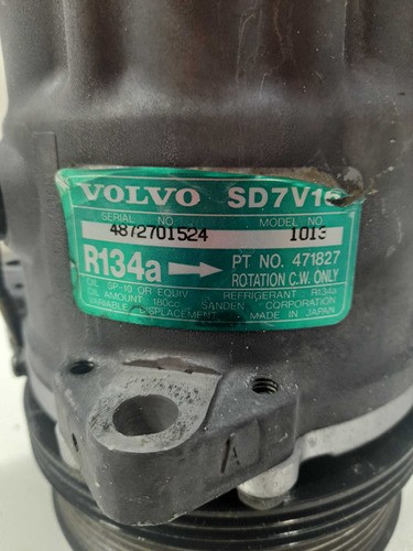 Compressor Ar Condicionado Volvo 460 1995 Sd7v16