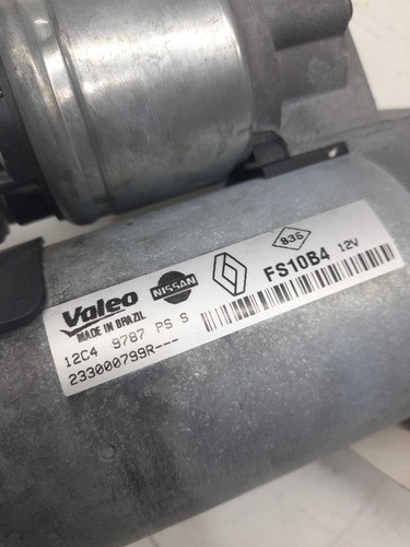 Motor Partida Arranque Sandero Logan 1.0 16v 2012 2013 2014