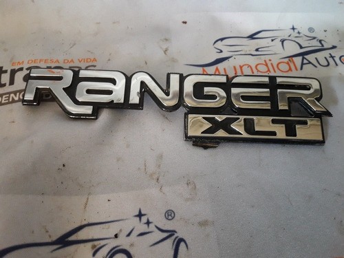 Emblema Lateral Ranger Xlt Cromado 98/08 Original Peq Detalh