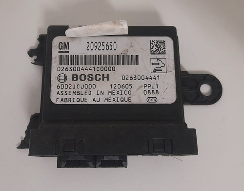 Módulo Sensor Estacionamento Gm Spin 1.8 At Ltz 13 20925650