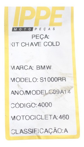 Kit Chave Cold  Bmw S1000 (460)