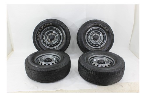 Roda Ferro Com Pneu Jg (4 Peças) 265/70/r16 Ranger 13/20 Us