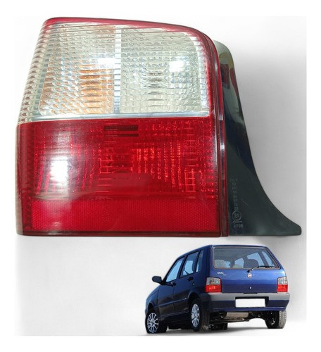 Lanterna Traseira Esquerda Fiat Uno Mille 2004 A 2008