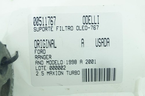 Suporte Filtro Óleo Ranger 98/01 Usado (767)