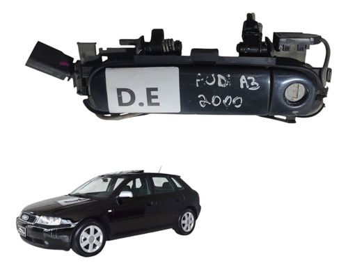 Maçaneta Dianteira Esquerda Audi A3 1.6 2000 (al) Cxa 585