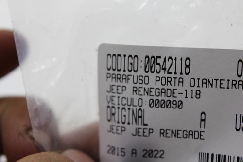 Parafuso Porta Dianteira Le Jg Jeep Renegade 15/22 (118)