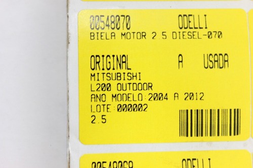 Biela Motor 2.5 Diesel L200 Outdoor 04/12 (070)