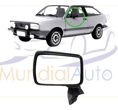 Retrovisor Le Gol Parati Voyage  1983-86  17345