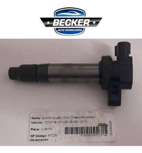 Bobina Ignição Toyota Etios 2013 - 9091902263