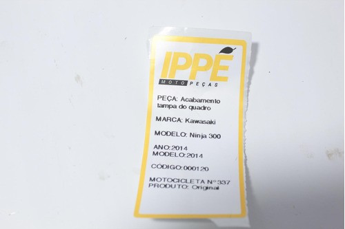 Acabamentos Tampa Do Quadro Kawasaki Ninja 300 (337)