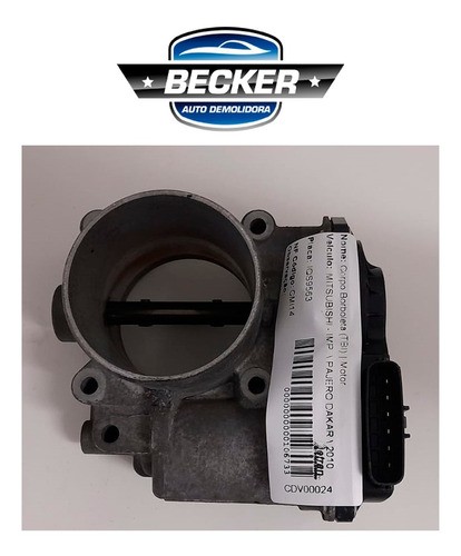 Corpo De Borboleta Tbi Mitsubishi Pajedor Dakar 10 1450a033