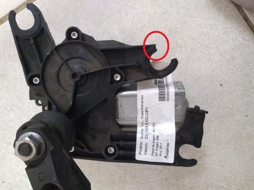 Motor Limpador Traseiro 308 E C3 (com Detalhe).  -  10952*