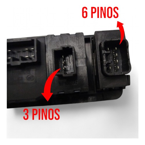 Botão Comando Luz Farol Retrovisor E Trava Portas Lifan X60