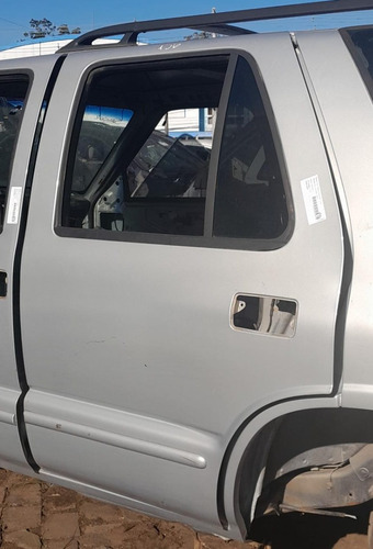 Porta Traseira Esquerda Prata Gm Blazer V6 1998 A 2004