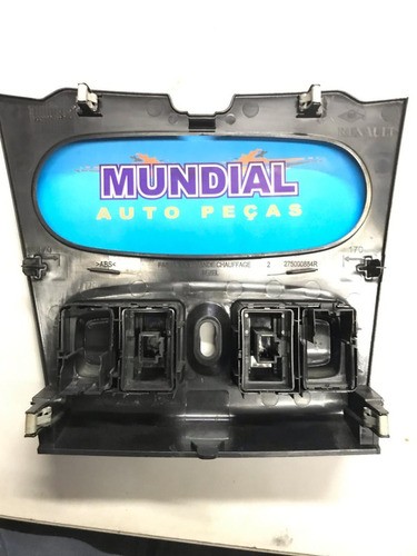 Moldura Central Do Painel Renault Logan Sandero Original 