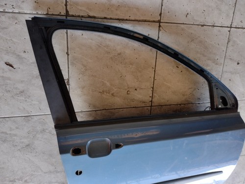 Porta Dianteira L.d Fiat Stilo Todos C/nf 03/12 Azul 