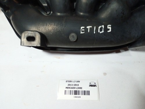 Coletor Admissão Toyota Etios 1.3 16v 13/15 1711247020 C/nf