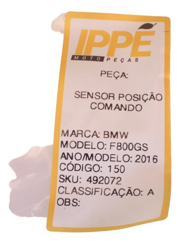 Sensor Posição Comando Bmw F800gs 2016 Bmw F 800 Gs 2016