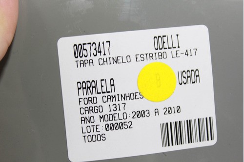 Tapa Chinelo Estribo Le Ford Caminhões Cargo 1317 2003-2010