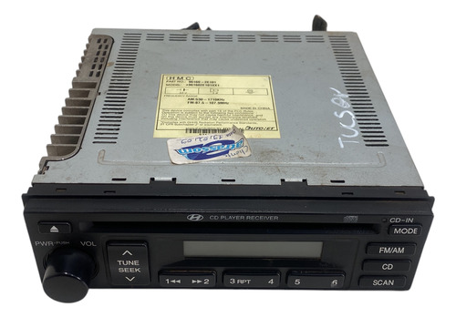 Rádio Original Cd Player Hyundai Tucson 961602e101