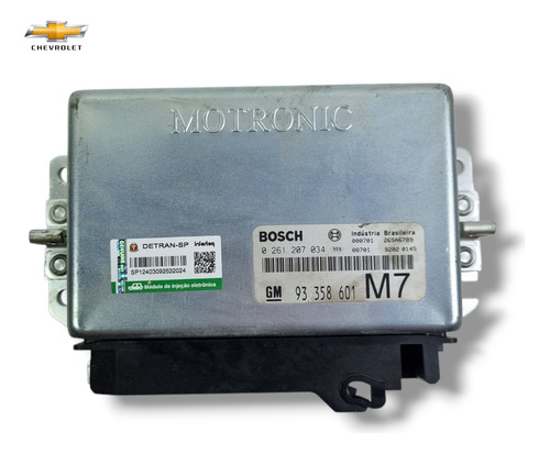 Módulo Injeção Gm Vectra S10 2.2 8v 4b Pn: 93358601 M7