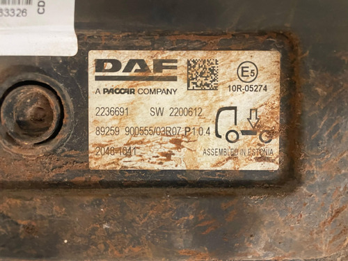 Módulo Chassis Cabine Xf Ftt 530 2021 - 2236691