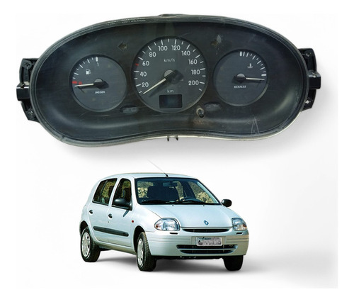 Painel De Instrumentos Velocímetro Renault Clio 2000 A 2003
