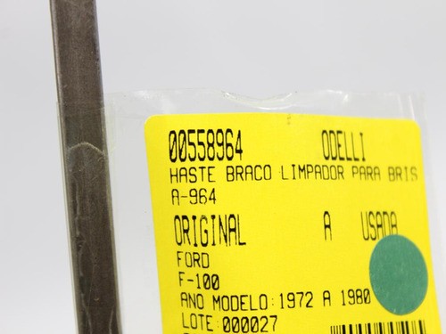 Haste Braço Limpador Para Brisa F-100 72/80 Usado (964)