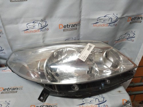 Farol Direito Cromado Renault Sandero 12/16 Usado 4837